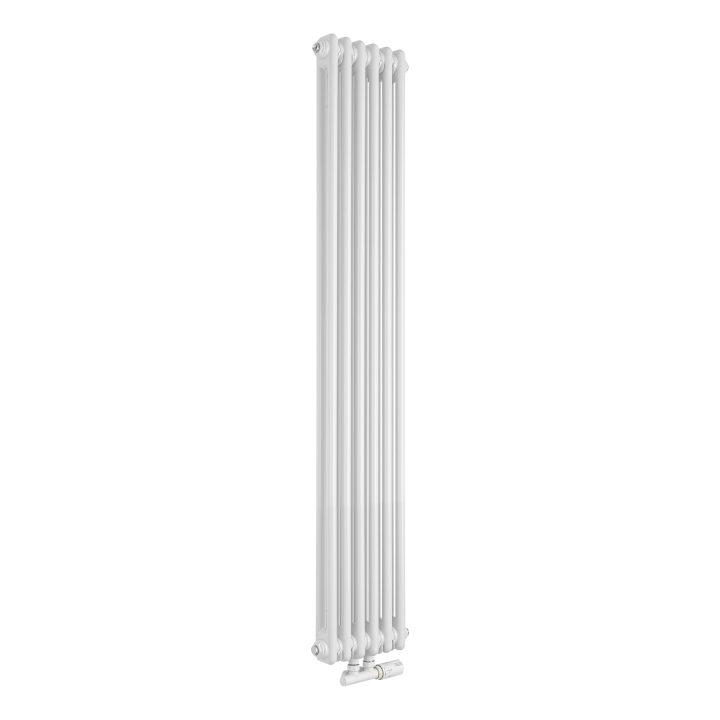 Grzejnik żeberkowy pionowy Column Line CL2 1600x290 biały
