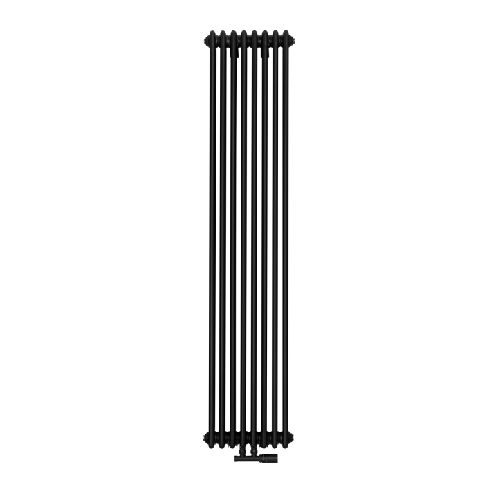 Grzejnik żeberkowy pionowy Column Line CL3E 1800x380 czarny