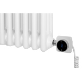 Grzejnik żeberkowy poziomy retro Column Line CL3E-575x920-B500 biały