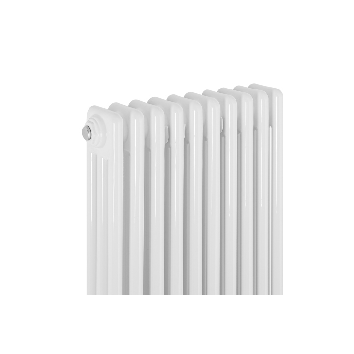 Grzejnik dekoracyjny hybrydowy CL3E 1800x470 biały SQUARE