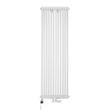 Grzejnik dekoracyjny hybrydowy CL3E 1800x560 biały SQUARE