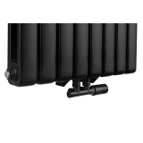 Grzejnik dekoracyjny Buffalo BF2 1800x580 czarny