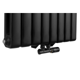 Grzejnik dekoracyjny Buffalo BF2 1800x580 czarny