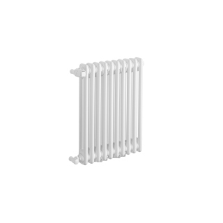 Grzejnik żeberkowy poziomy retro Column Line CL2E-575x470-B500 biały