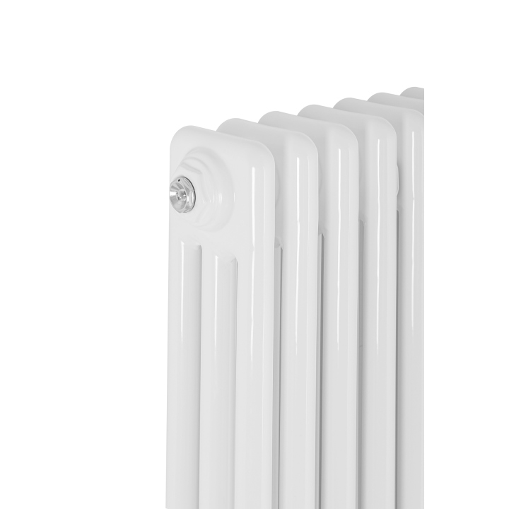 Grzejnik dekoracyjny hybrydowy CL3E 1800x470 biały SQUARE