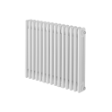 Grzejnik żeberkowy poziomy retro Column Line CL3E-575x695-D50L/P biały
