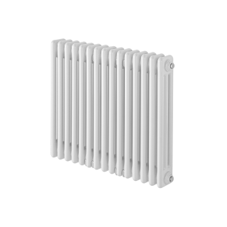 Grzejnik żeberkowy poziomy retro Column Line CL3E-575x695-D50L/P biały