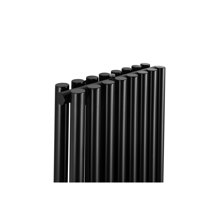 Grzejnik dekoracyjny hybrydowy Gilda GD2E 1800x472 czarny SQUARE