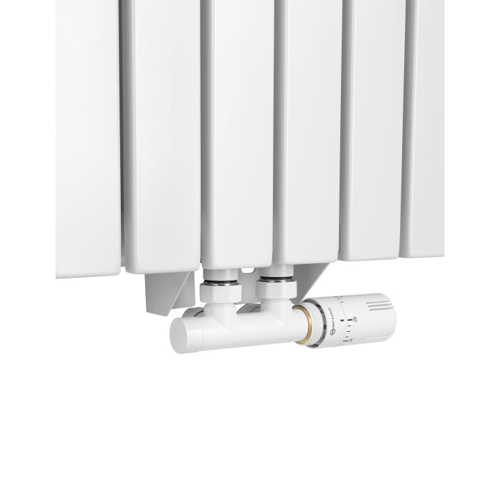 Grzejnik dekoracyjny hybrydowy Judy JD2E 1600x590 biały TANGO