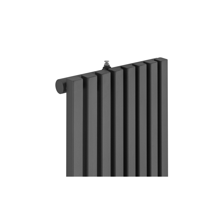 Grzejnik dekoracyjny hybrydowy Nomad ND1E 1600x360 grafit SQUARE