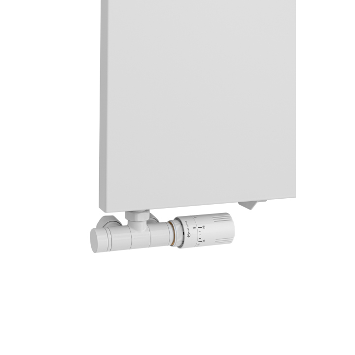 Grzejnik dekoracyjny płaski Concert 1800x700 biały mat