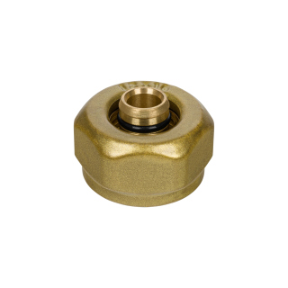 Złączka zaciskowa GW 3/4 x PEX16x2 złoty C84