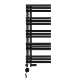Grzejnik łazienkowy Zodiak 942x400 czarny