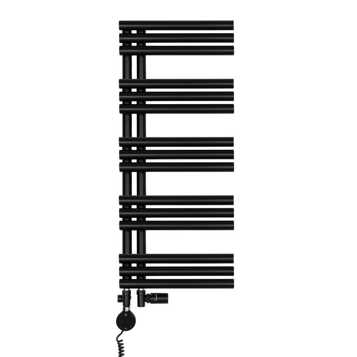 Grzejnik łazienkowy Zodiak 942x400 czarny
