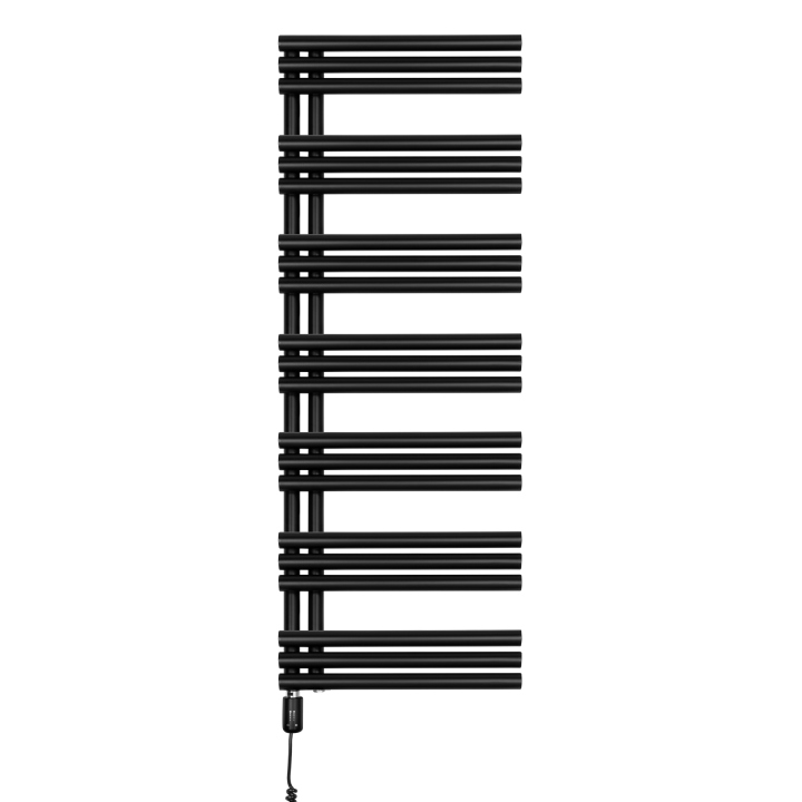 Grzejnik łazienkowy Zodiak 1352x500 czarny
