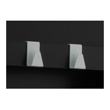 Wieszaki do relingu do grzejników Concert białe