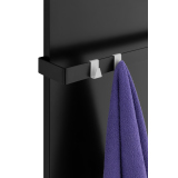 Reling do grzejnika płaskiego Concert 700mm czarny