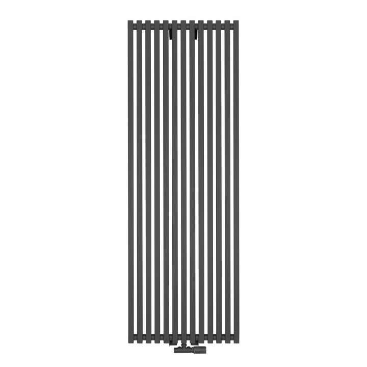 Grzejnik dekoracyjny Concert 1800x630 grafit