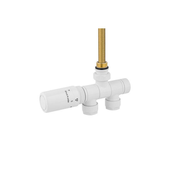 Przyłącze jednootworowe SINGLE PIPE VALVE, biały