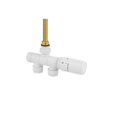 Przyłącze jednootworowe SINGLE PIPE VALVE, biały