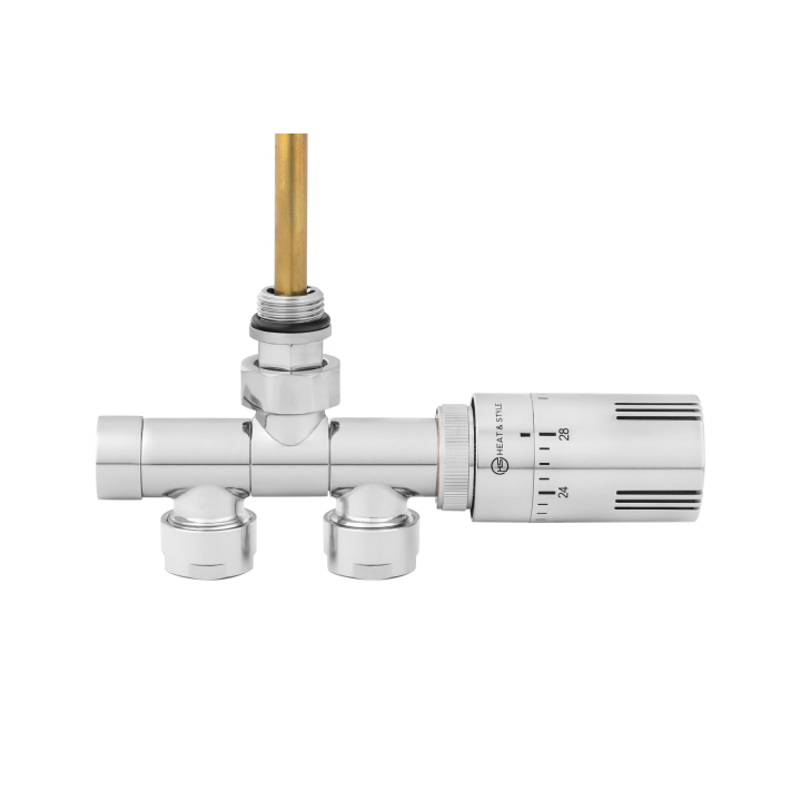 Przyłącze jednootworowe Single Pipe Valve Invest, chrom