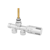 Przyłącze jednootworowe Single Pipe Valve Invest, chrom