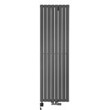 Grzejnik dekoracyjny Wanted WD2E 1800x544 grafit