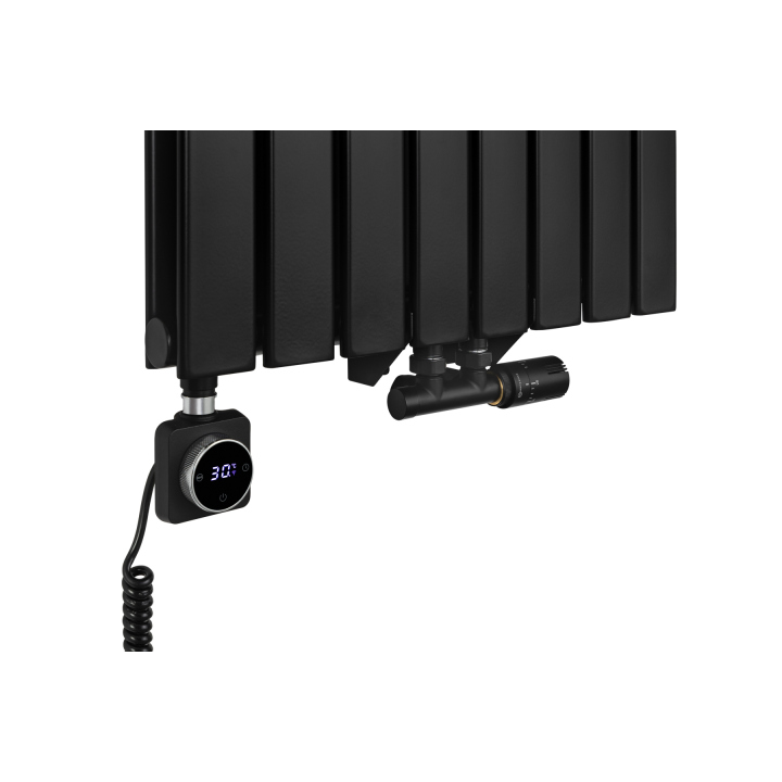 Grzejnik dekoracyjny Wanted WD2E 1800x544 czarny
