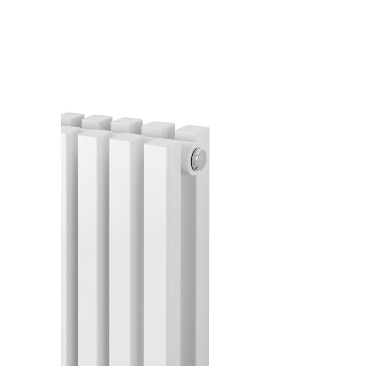 Grzejnik dekoracyjny hybrydowy poziomy Nomad 600x810 biały MOA