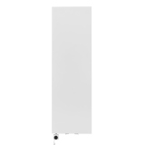 Grzejnik dekoracyjny elektryczny płaski Concert 1600x500 biały mat, grzałka z lewej strony