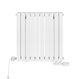 Grzejnik dekoracyjny Judy JD2E 600x590 biały