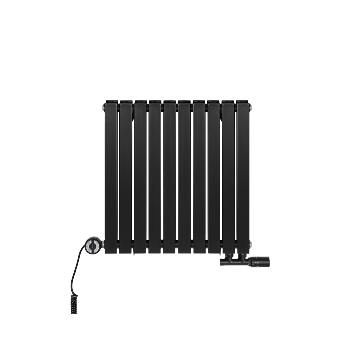 Grzejnik dekoracyjny Judy JD2E 600x590 czarny