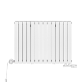 Grzejnik dekoracyjny Judy JD2E 600x826 biały