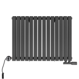 Grzejnik dekoracyjny Judy JD2E 600x826 grafit