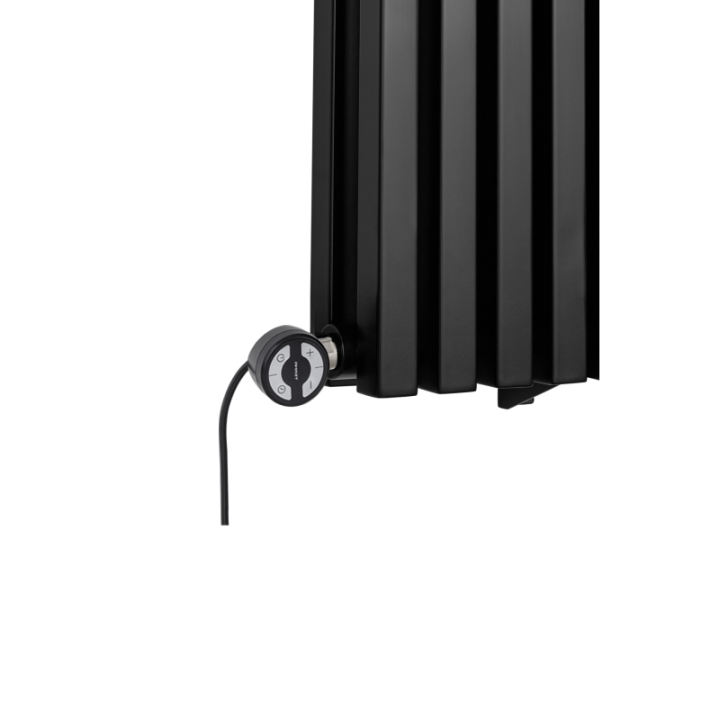 Grzejnik dekoracyjny poziomy Nomad 600x810 czarny