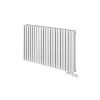 Grzejnik dekoracyjny poziomy Nomad 600x990 biały