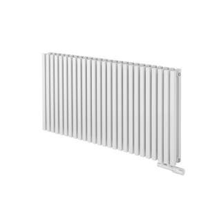 Grzejnik dekoracyjny poziomy Nomad 600x1170 biały