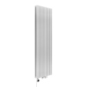 Grzejnik dekoracyjny hybrydowy Nomad ND2E 1800x540 biały SQUARE