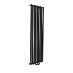 Grzejnik dekoracyjny Gilda GD1E 1800x531 czarny