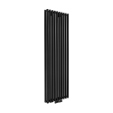 Grzejnik dekoracyjny Gilda GD2E 1800x590 czarny