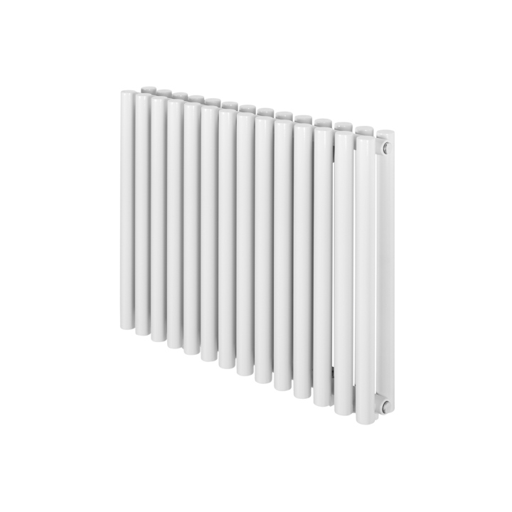 Grzejnik dekoracyjny poziomy Gilda GD2E 600x826 biały