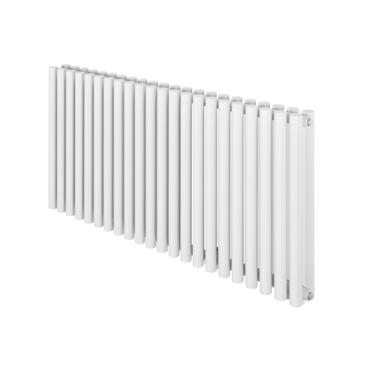 Grzejnik dekoracyjny poziomy Gilda GD2E 600x1298 biały