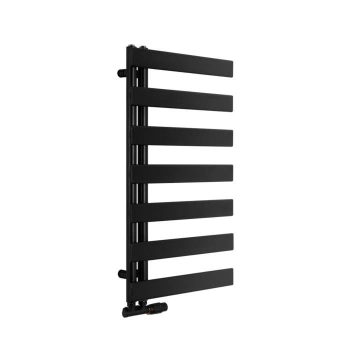 Grzejnik łazienkowy UCR-900x500-D50L/P czarny