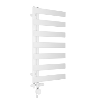 Grzejnik łazienkowy hybrydowy UCR-900x500 biały SAMBA
