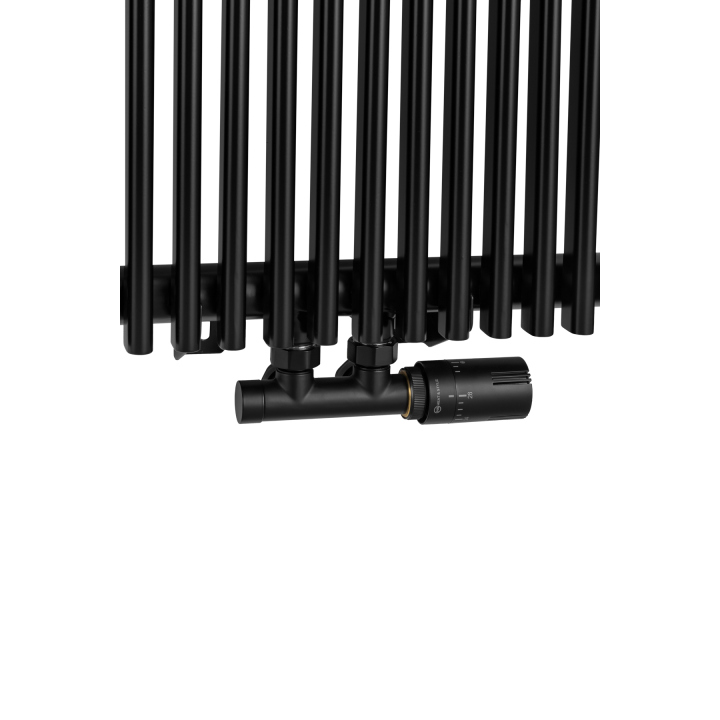 Grzejnik dekoracyjny Edo ED1 1800x394 czarny