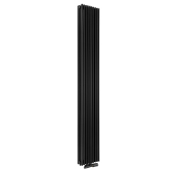 Grzejnik dekoracyjny Edo ED2E 1800x281 czarny