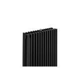 Grzejnik dekoracyjny hybrydowy Edo ED2E 1800x394 czarny SQUARE