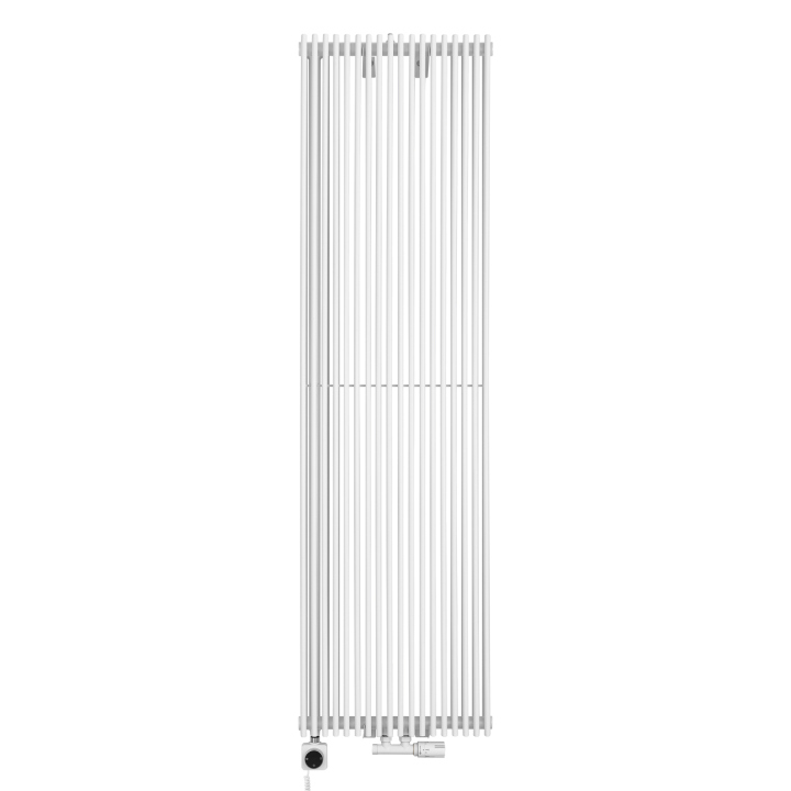 Grzejnik dekoracyjny hybrydowy Edo ED2E 1800x507 biały SQUARE