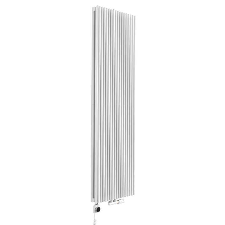 Grzejnik dekoracyjny hybrydowy Edo ED2E 1800x507 biały SQUARE