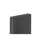 Grzejnik dekoracyjny hybrydowy Edo ED2E 1800x507 grafit SQUARE